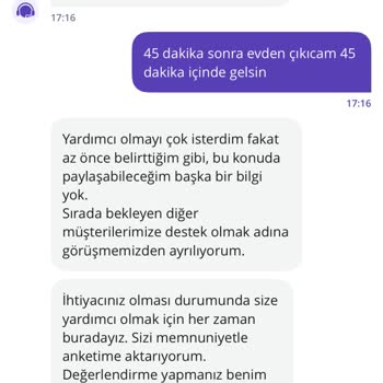 Yanlış Teslimat Ve Çözülmeyen Sorun