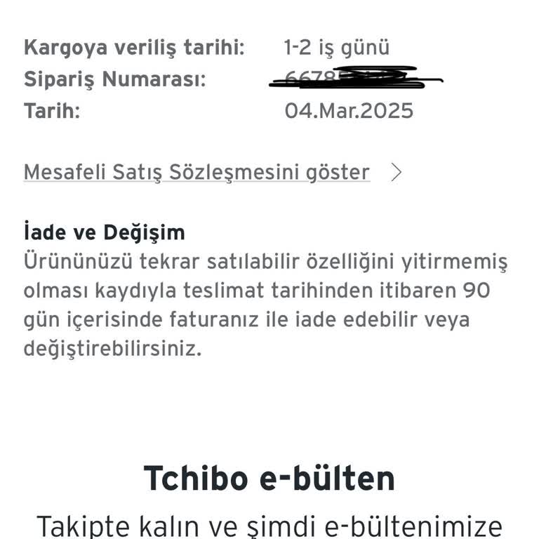 Kahve Makinesi Ve Kapsül Siparişimde Gecikme Yaşıyorum