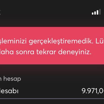 İninal Hesabımdaki Paranın İadesi Yapılmıyor