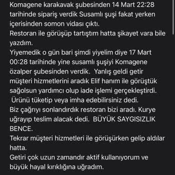 Getir'de Siparişlerimde Sürekli Sorun Yaşıyorum!