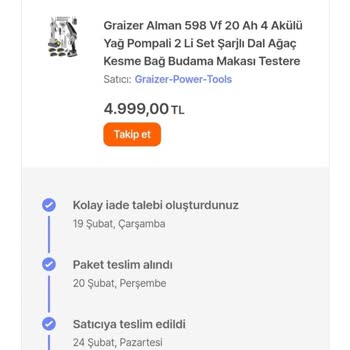 Hepsiburada'dan Aldığım Ürün Kullanılamaz Hale Geldi