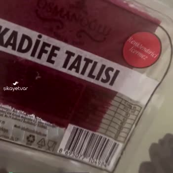 BİM Kadife Tatlısını Isırıp Paketlemişler