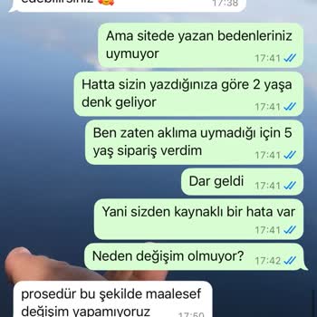 Yanıltıcı Beden Tablosu Ve Değişim Sorunu