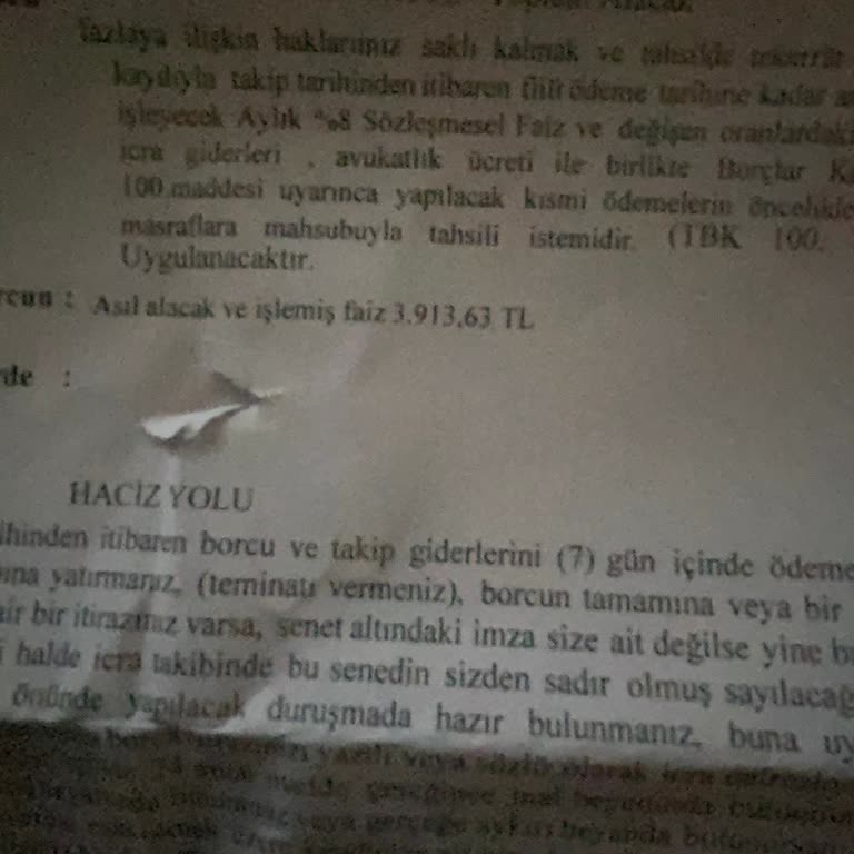 Yanlış İcra Bildirimi Ve Ulaşılamayan Avukat Sorunu