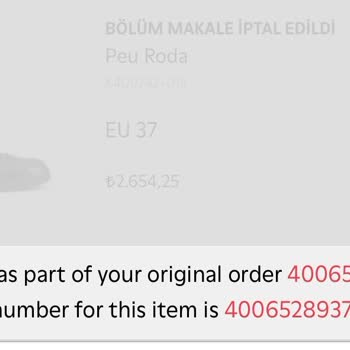 Ocak Ayından Beri Teslim Edilmeyen Ayakkabılar