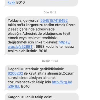 Teslim Edilemeyen Kargo Ve Yanıltıcı Bilgilendirme