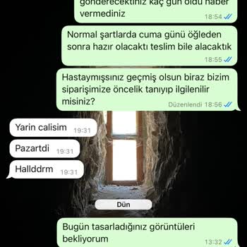 Ciddiyetsiz Hizmet Ve İletişim Sorunları