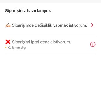 İptal Edilemeyen Sipariş Ve Kötü Müşteri Hizmeti