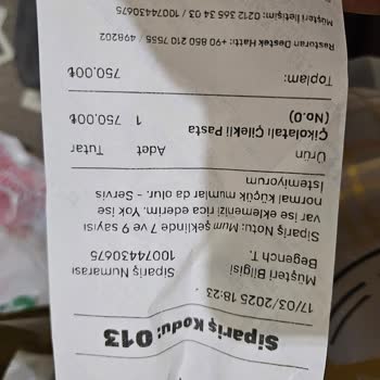 Yanlış Pasta Teslimatı Ve İade Sorunu