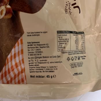 Gıda Güvenliği İhmali: Kek İçinde Ambalaj Poşeti