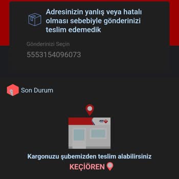Aras Kargo İle Sürekli Adres Hatası Ve Yanlış Teslimat Sorunu