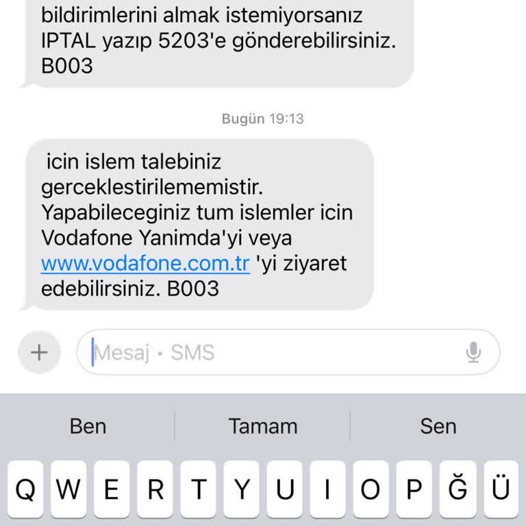Vodafone Yurt Dışı Paketi Sorunu: Çözüm Bulunamıyor