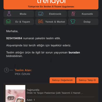 Trendyol'da Satıcı Problemi Ve İade Sorunu