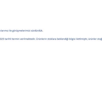 Zergo Sipariş Ve Kargo Sürecinde Yaşanan Gecikmeler!