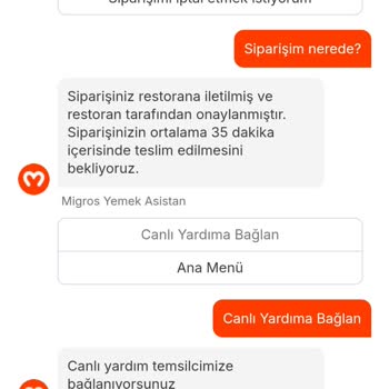 İftarda Bekletilen Sipariş Ve İptal Şoku