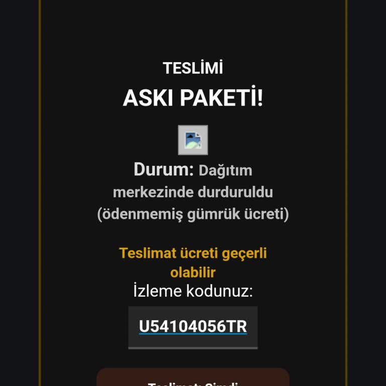 Yanıltıcı Kargo Mailleriyle Mücadele