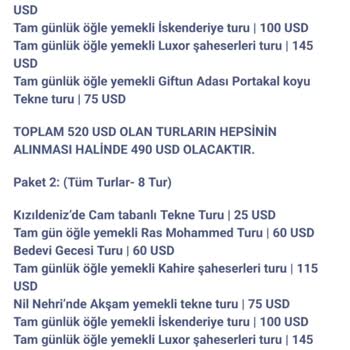 Tatil Sepeti Gizemli Mısır Turunda Ekstra Ücret Ve Güvenlik Sorunları