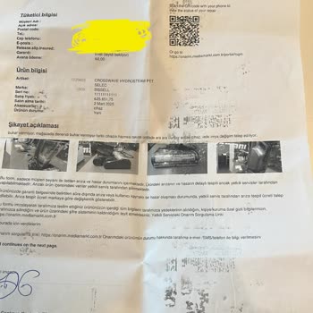 Bissell Temizlik Aleti Hayal Kırıklığı