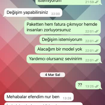 İade Hakkımızı Kullanamıyoruz, Mağdur Ediliyoruz
