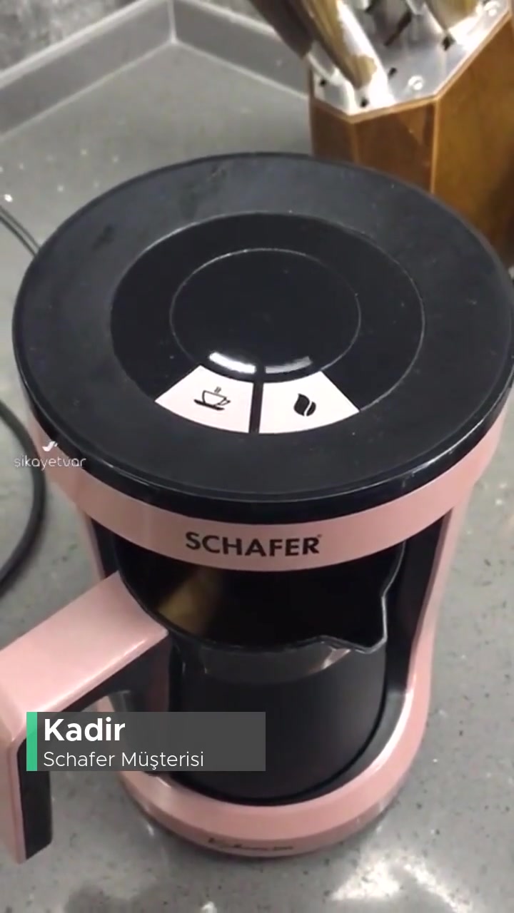 Schafer Kahve Makinesi Çalışmıyor! videonun kapak resmi