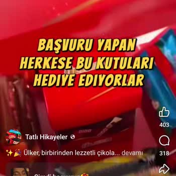Ülker Anketi Sonrası Hediye Çikolata Sorunu