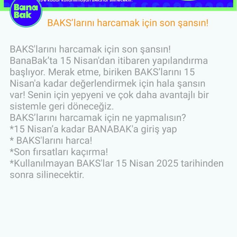 Banabak Uygulaması Müşteri Hizmetleri Eksikliği