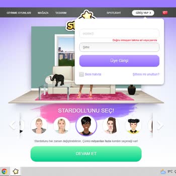 Stardoll Hesabına Erişim Sorunu Ve Destek Eksikliği