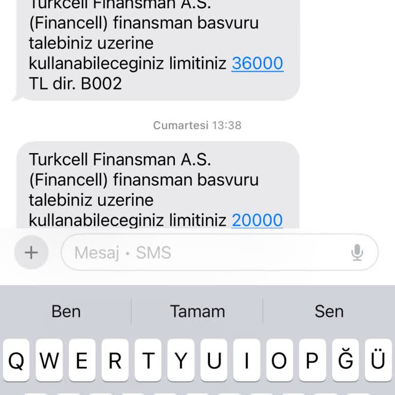 Financell Limit Düşüşü Mağduriyeti