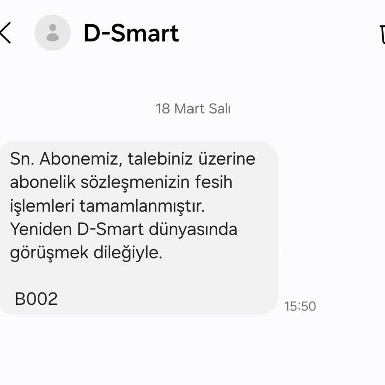 Habersiz Sonlandırılan Üyelik