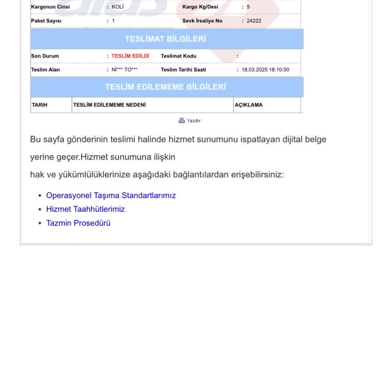 Aras Kargo'nun Yanlış Teslimat Skandalı