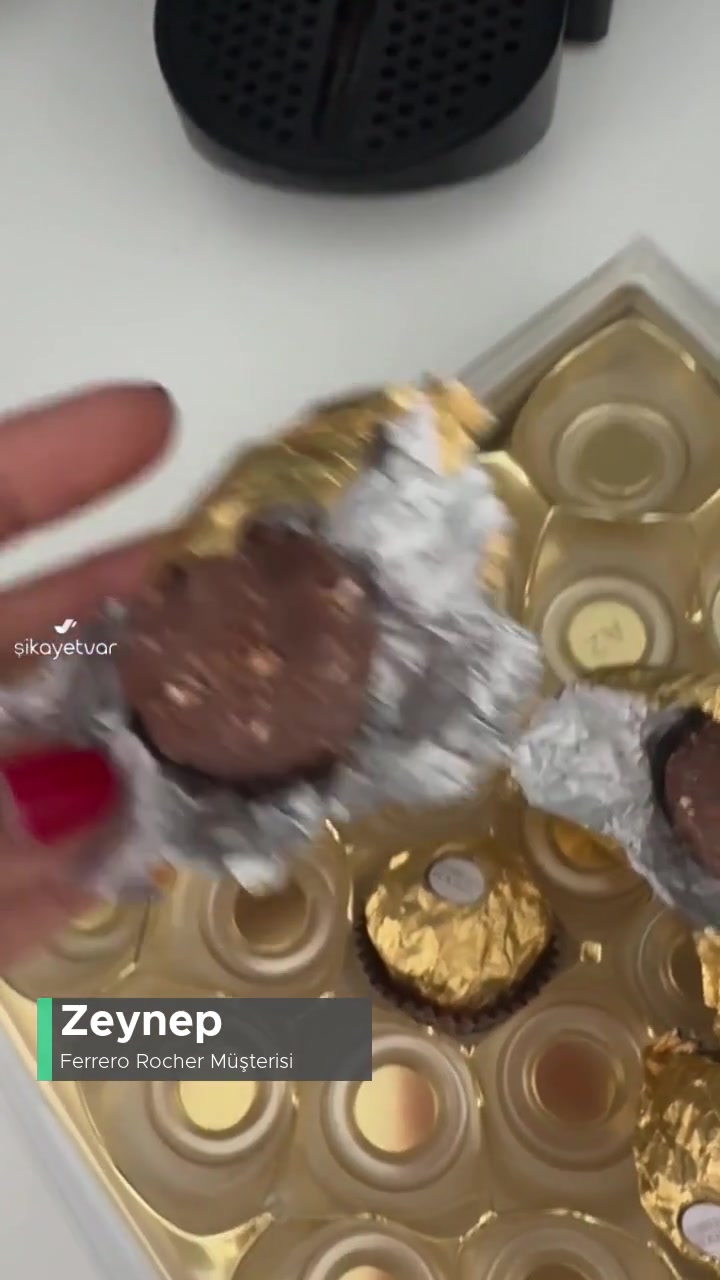 Ferrero Rocher Çikolata Kurtlu Çıktı videonun kapak resmi