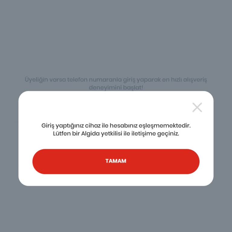 Algida Kazan Uygulamasında Hesap Eşleşme Sorunu