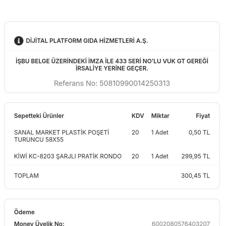 Migros'tan Alınan Bozuk Ürün Ve İade Sorunu