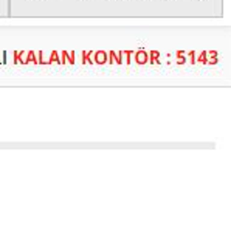 Kullanılmayan Kontörlerin İadesi İçin Yardım Talebi