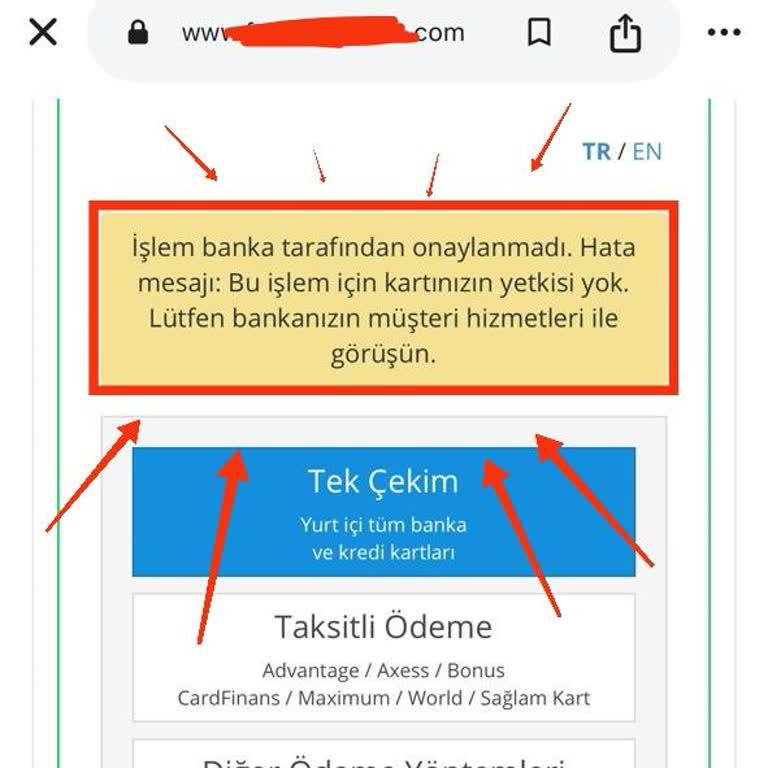 Ziraat Bankası Hesabımla Online Alışveriş Sorunu