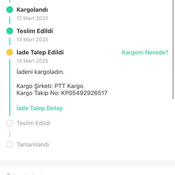 İade Edilen Ürün Kayboldu Param Nerede