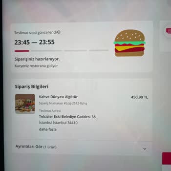 Gece Yarısı Sipariş Krizi: Restoran Kapalı, İade Belirsiz!