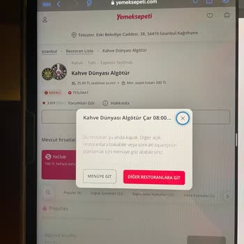 Gece Yarısı Sipariş Krizi: Restoran Kapalı, İade Belirsiz!