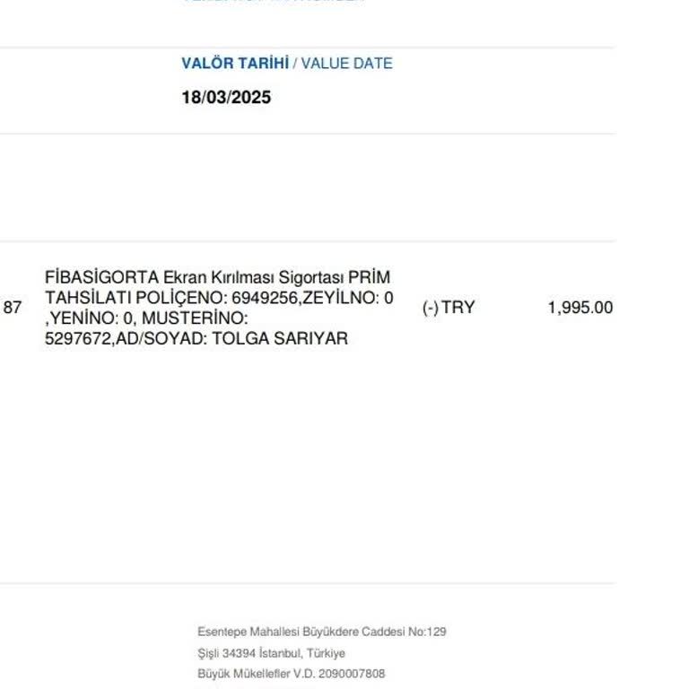 Yanlışlıkla Yapılan Sigorta Kesintisi Mağduriyeti