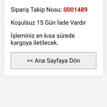 Kuzeysepeti.com Gelen Ürün Hayal Kırıklığı Yarattı
