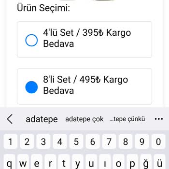 Kuzeysepeti.com Gelen Ürün Hayal Kırıklığı Yarattı