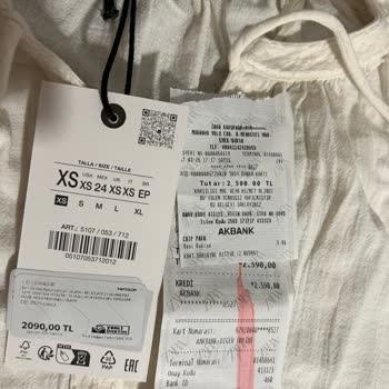 Zara'da Etiket Ve Ödeme Arasında 500 TL Fark