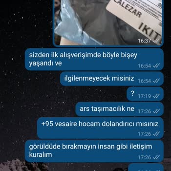 Kargo Şirketi İlgisiz Ve Güvensiz