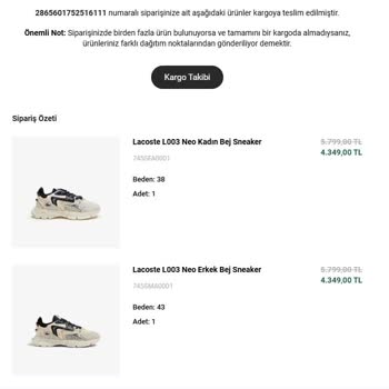 Beklenmedik Fiyat Artışı Ve Sipariş İptali Sorunu