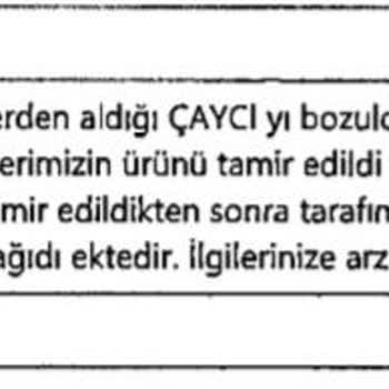 Kusurlu Çaycı: İade Ve Onarım Sürecinde Mağduriyet