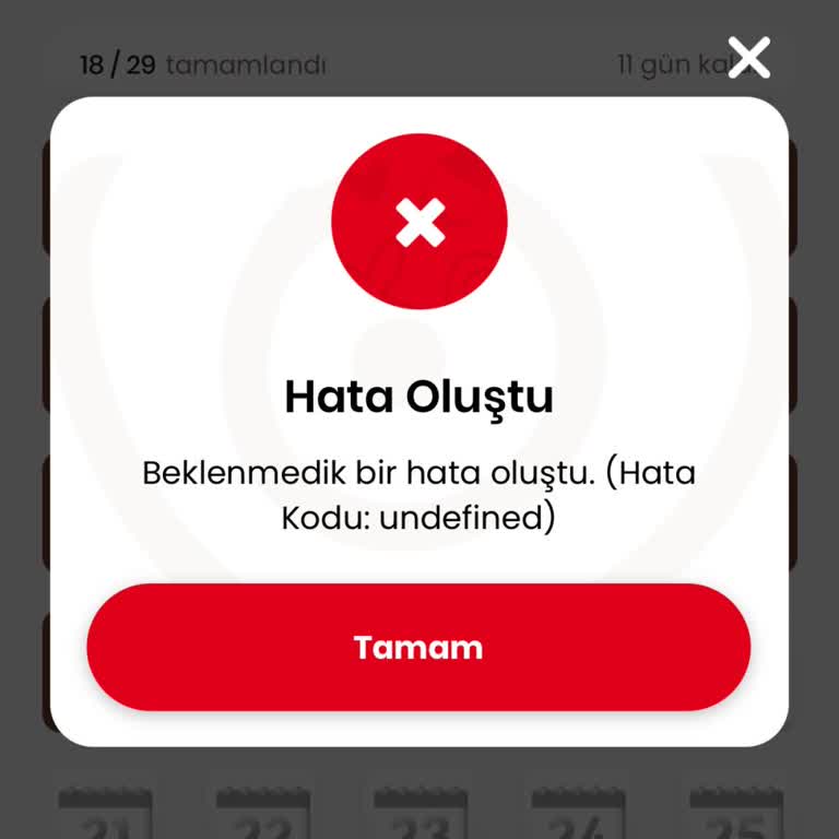 Sürekli Hata Veren Uygulama Ve Müşteri Aldatmacası