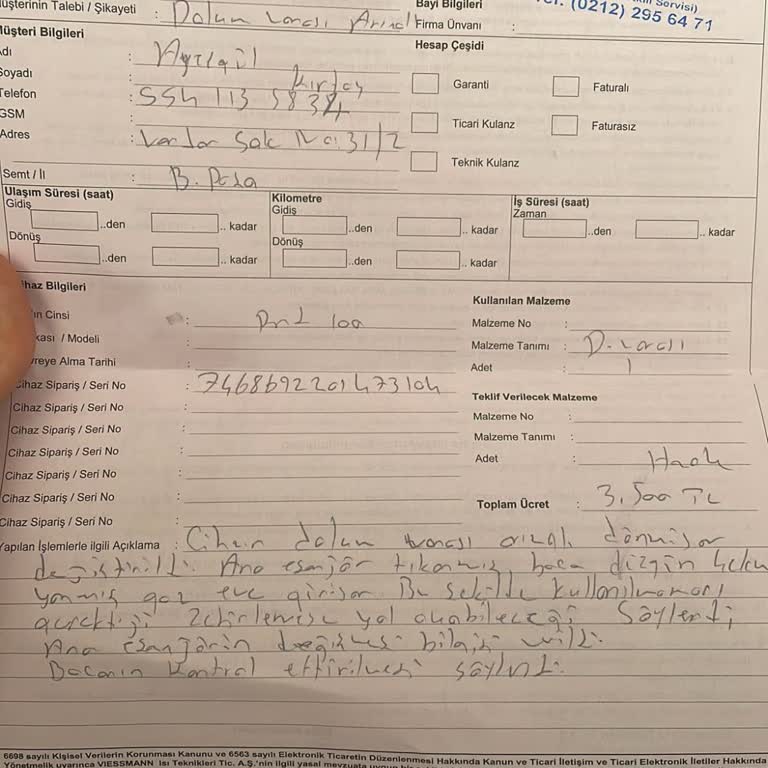 Teknik Servis Mağduriyeti Ve Yüksek Ücretler