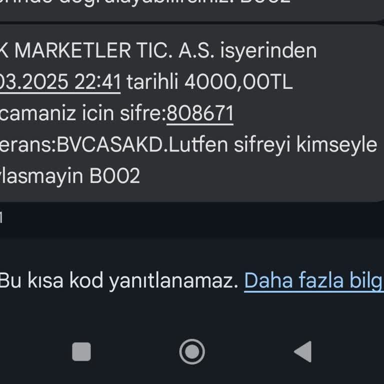 Şok Market Üzerinden İzinsiz Alışveriş Girişimi