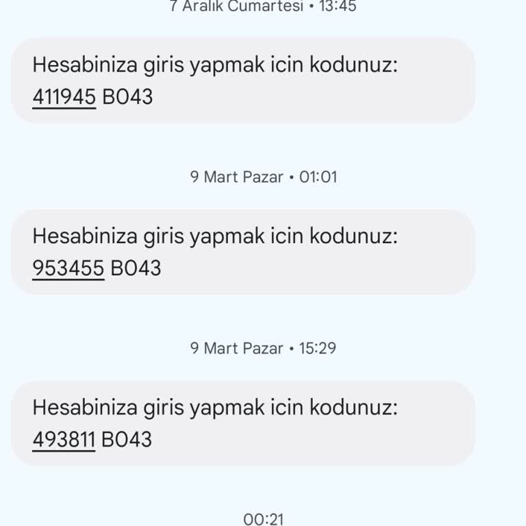 Gece Gelen Alotell Mesajları: Bilgim Dışında!