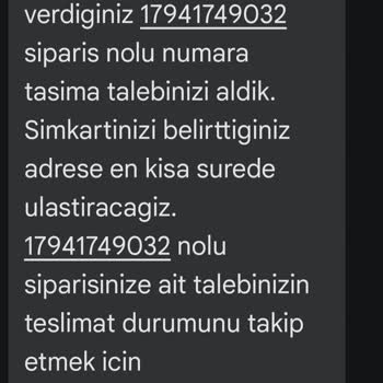 Turkcell Kurye Hizmeti Mağduriyeti